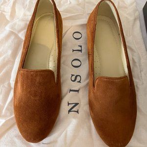 Nisolo Suede Smoking Shoe Loafer